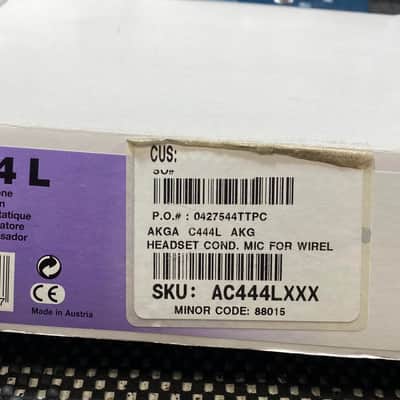 AKG C 444 L High-performance sports head-worn condenser microphone image 5