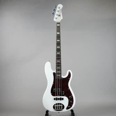 Lakland Skyline 44-64 Custom PJ Rosewood FB Electric Bass - White image 2