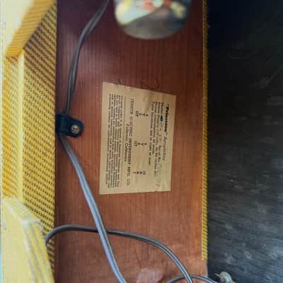 1956 Fender Princeton 5F2-FA image 7