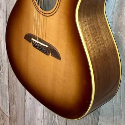 NEW Alvarez MG710CE Masterworks Grand Auditorium Acoustic-Electric Guitar Shadow Burst, In Stock and Ships Fast!! image 4