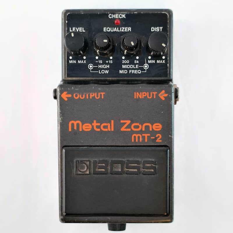 Boss MT-2 Metal Zone (Silver Label)