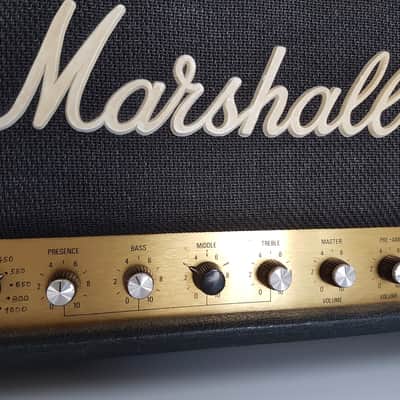 Marshall JCM 800 Lead Series Model 2203 100-Watt Master Volume Head 1984 Black image 4