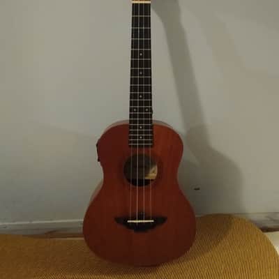 Aklot AKET26 2020 - Natural Mahogany Acoustic-Electric Ukulele w/ Hard Case image 1