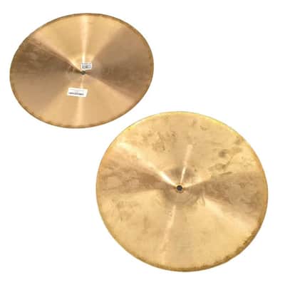 Used Meinl Pure Alloy Medium Hi Hat Cymbals 15" - Fair image 4