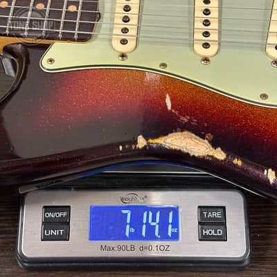 Fender Custom Shop 1963 Stratocaster Relic 3 Tone Sunburst Sparkle w/case TSLTD6OF10 image 11