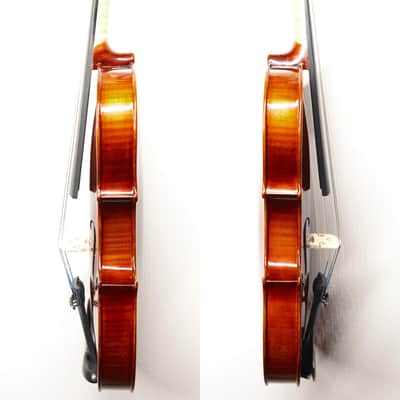 4/4 Handmade Professional Violin Outfit, European Maple & Spruce ,Rich Tone image 4