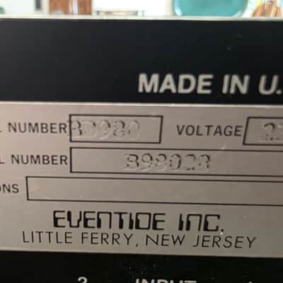 Eventide BD 980 Broadcast Delay Live Profanity Obscenity TV Radio Broadcast Delay $10,000 NEW! Dump Box BD980 image 7
