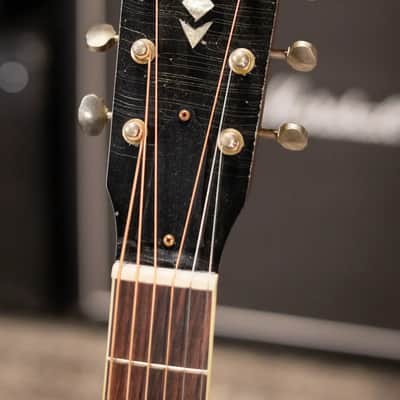 Gibson Custom Shop 1936 Advanced Jumbo Murphy Lab Heavy Aged Acoustic Guitar - Vintage Sunburst with Hardshell Case image 5