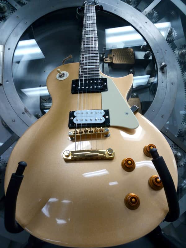 Oscar Schmidt OE20-G Single Cutaway Gold image 1