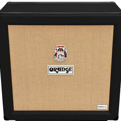 Orange Crush Pro 412 Black Compact Speaker Cabinet image 5