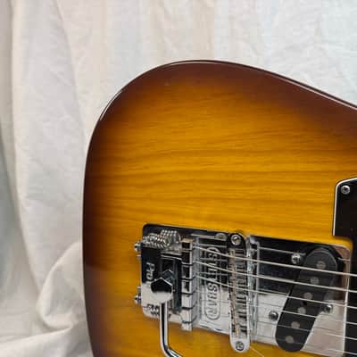 Fender 2016 Limited Edition American Standard Telecaster Figured Neck Guitar with Case 2015 - Cognac Burst / Rosewood fingerboard image 5
