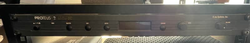 E-MU Systems Proteus/2 XR Rackmount 32-Voice Sampler Module