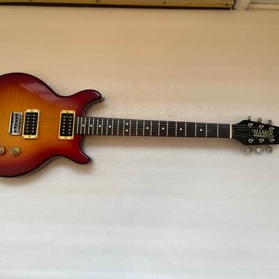RARE! Hamer USA Special 1981 Checkered Head Early Sunburst Made in USA American Vintage Case_295 image 1