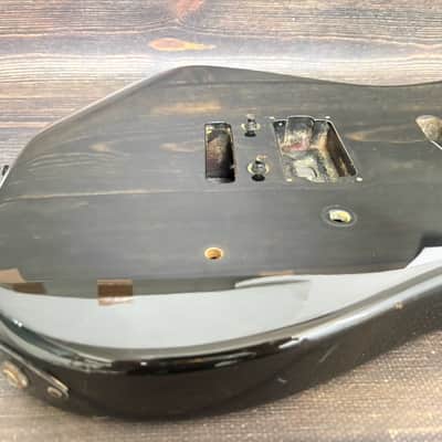 80s Charvel by Jackson Model2 Body Black SH Spec w/Plate Made in Japan image 4