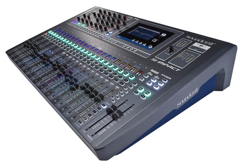 Soundcraft SI-IMPACT 80-Input Digital Mixing Console and 32-in/32-out USB Interface image 1