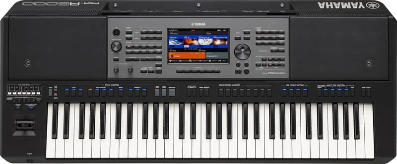 Yamaha PSR-A5000 61-Key World Arranger Keyboard, Black image 1
