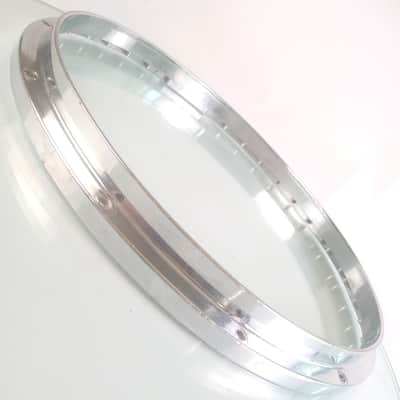 Yamaha 14" 12-Lug Snare Drum Batter Rim/Hoop 2lb 6oz Die-Cast Zinc Marching 80s image 4