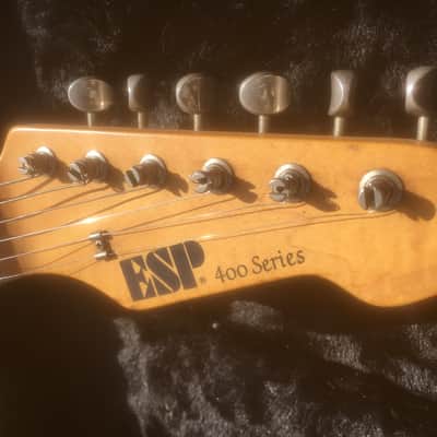 ESP pre lawsuit ⚖️ 400 series Strat 1980  - Olympic White image 7