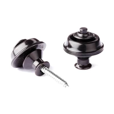 Dunlop Straplok Dual Design Strap Retainer System (Black Oxide) image 1