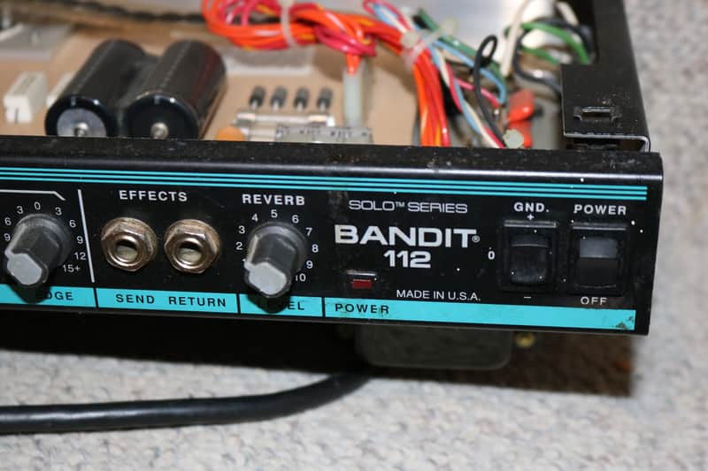 Made in USA Vintage Peavey Bandit 112 Teal Chassis - Fully Working - No Tariffs image 1