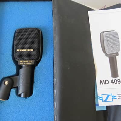 Sennheiser MD 409 U3  Supercardioid Dynamic Microphone image 2