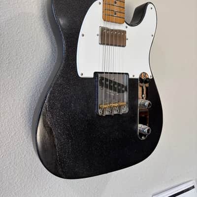 5.88 lbs Fender Brad Paisley Road Worn SH Telecaster w/ Seymour Duncan Jazz SH-2n Humbucker 2025 Black Sparkle image 5