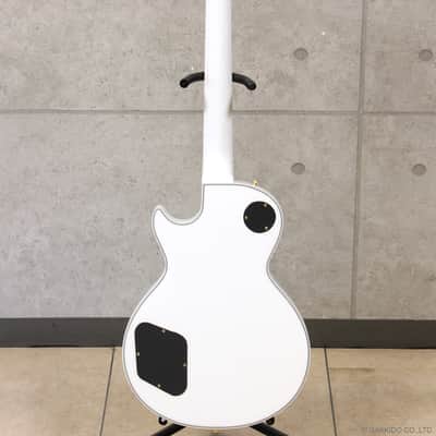 Edwards E-LPC White, LP Custom Style, Open Humbucker Pickups, Brand New image 5