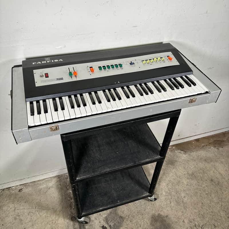 Farfisa Professional Electric Organ Piano 70’s Model 6147 image 1