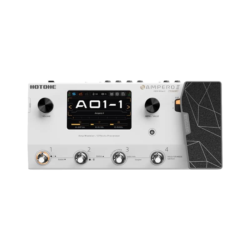 Hotone Ampero II Amp Modeler Effects Processor w/Power Supply - Open Box image 1