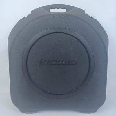 Ludwig UFO 5.5"x14"Hard Shell Clamshell Case Vintage 80s USA Stick/Stand Section image 2
