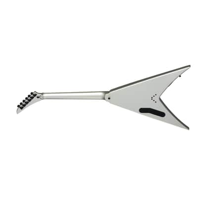 Kramer Dave Mustaine Signature Vanguard Guitar w/ Seymour Duncan Pickups - Silver Metallic image 7