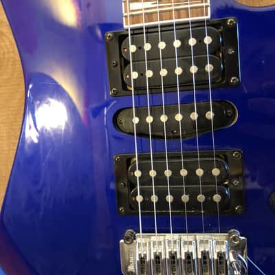 Ibanez Gio GRG170DX Electric Guitar Jewel Blue 2005 image 9
