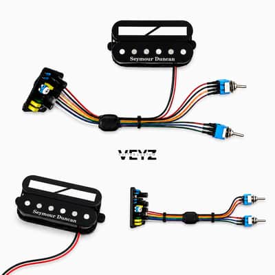 PICKUP SUSTANIAC SPLIT SEYMOUR DUNCAN SINGLE SSL 3 MODE - black image 3