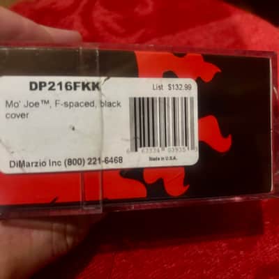 DiMarzio DP216FBK Mo' Joe F-Spaced Humbucker 2010s - Black Cover image 4