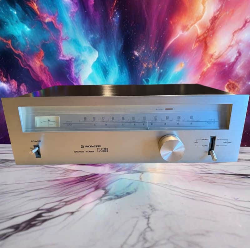 Vintage Pioneer  Stereo Tuner  TX-5500 II - Works Perfectly Well FRESH SERVICE🔥 image 1