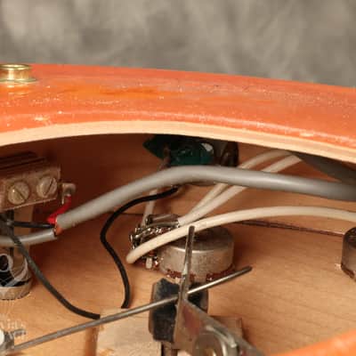 1964 Gretsch Chet Atkins 6120 Nashville Western Orange with HANG TAG image 25