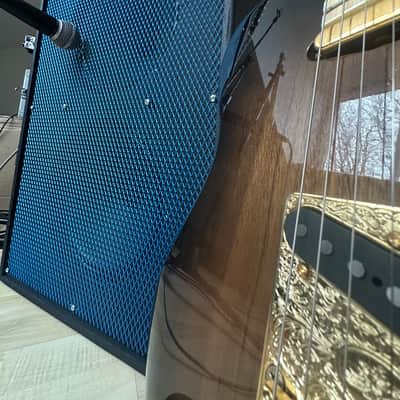 TONE55 Audio 212 150-Watt 2x12" Guitar Speaker Cabinet 2025 Black - Metalblue grill image 8
