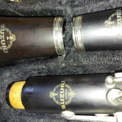 BOTH: Suzuki Musique Clarinet AND Flute, with cases, Very Good image 4