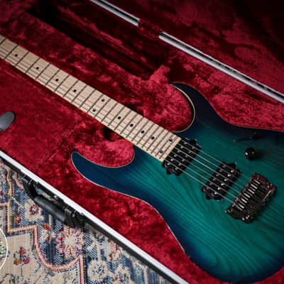 2023 Ibanez RG652AHMFX Prestige Nebula Green Burst
