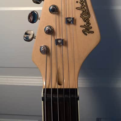 Hutchins Doodlebug -- Brand New Cond; 4 Humbuckers; Paisley & Red Transparent Finish; w/ New Gig Bag image 13