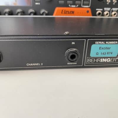 Behringer EX-802 DUALFEX Dual Processor / Exciter 19” Rack Unit Vintage Sound Enhancement System image 10