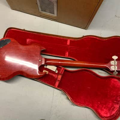 Gibson EB-0 1961 Cherry original owner image 5