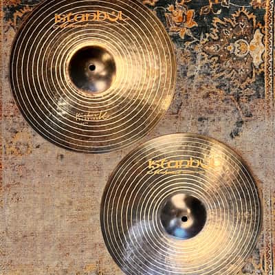 Dark Dry Istanbul Mehmet Kirkor K 14” Hihats 980 1230 g IMMACULATE Unique Black Gold! Controlled! image 1