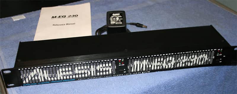 Alesis M-EQ 230 Dual 1/3 Octave Precision Equalizer image 1
