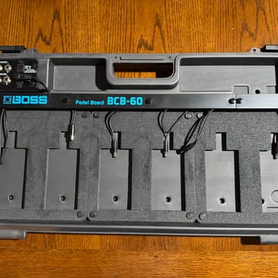 Boss BCB-60 Pedalboard with Power Supply - Grey image 1