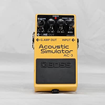 Boss AC-3 Acoustic Simulator Pedal | Reverb