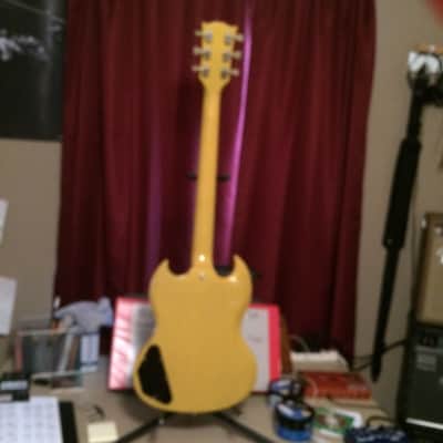 2011 Gibson Custom Les Paul SG TV Yellow image 5