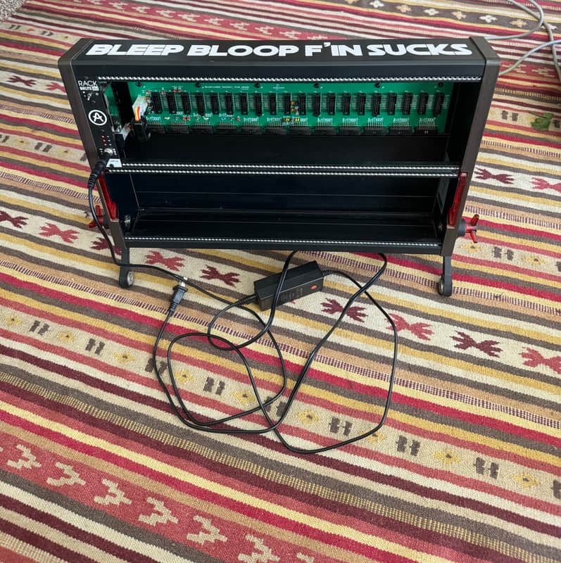 Arturia RackBrute 6U Noir Eurorack Modular Case 2022 - Present - Black image 1