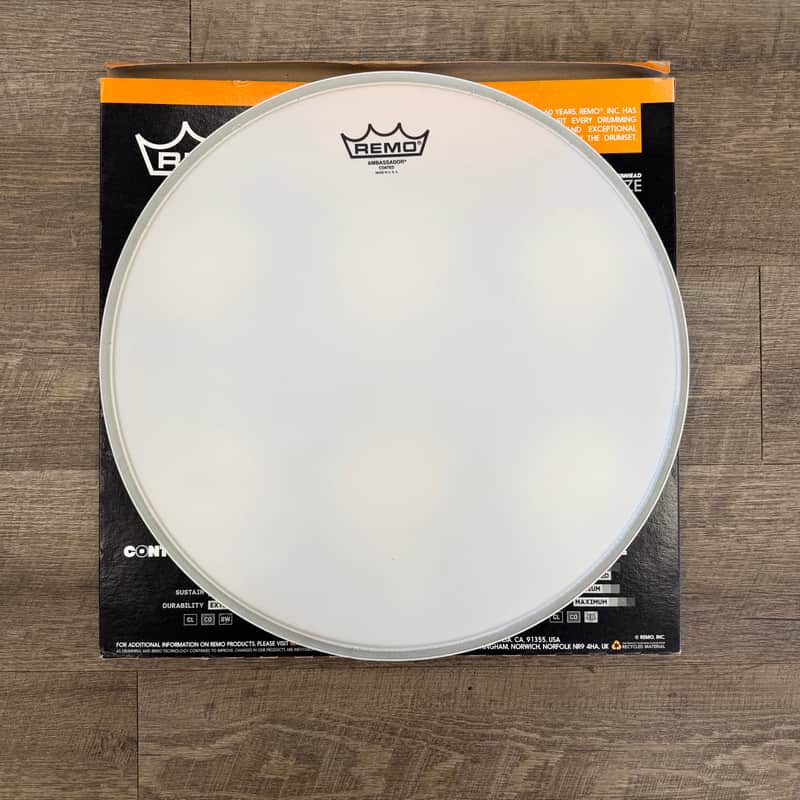 NOS Remo Ambassador Coated Bass Drumhead, 16" BR-1116-00 image 1