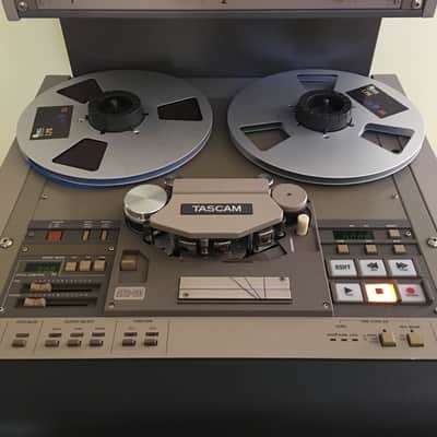 TASCAM Professional TASCAM ATR-60, on trolley, with bridge, quarter inch, two track, two channels 90s image 5